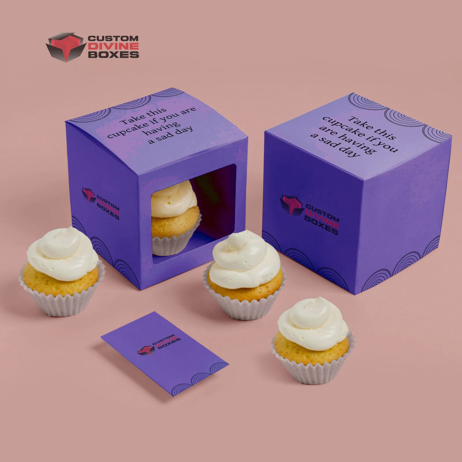 Corrugated 4 Corner Cake Boxes