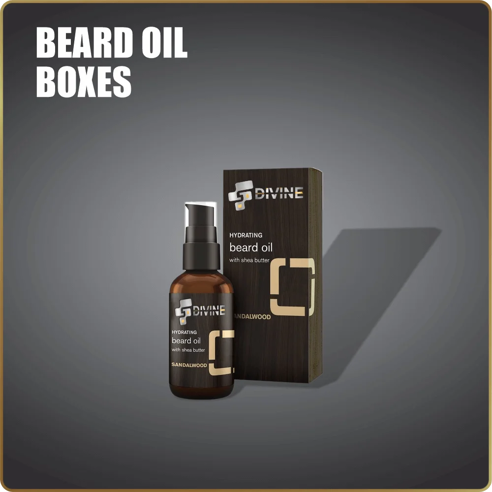 Beard Oil Boxes